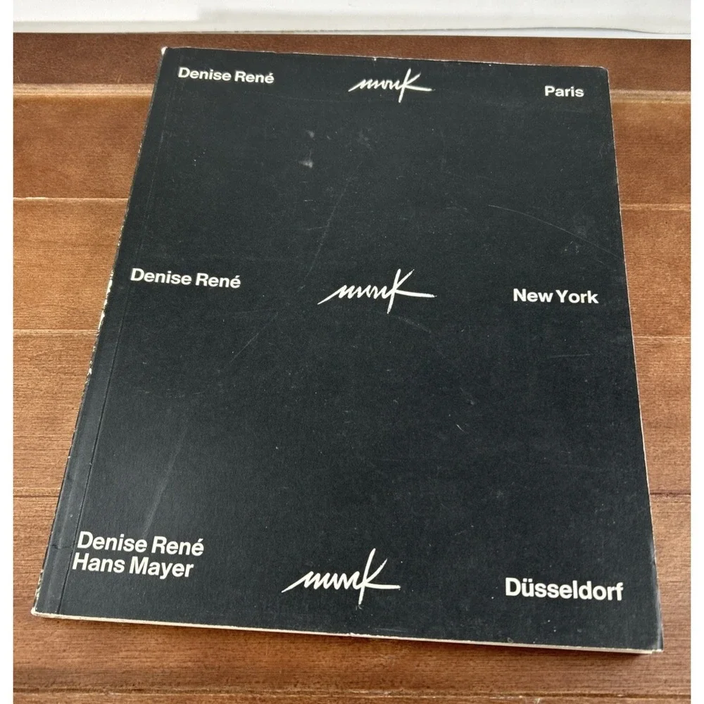 Mack, Denise Rene Hans Mayer Galerie Dusseldorf Paris New York Art Catalog Book